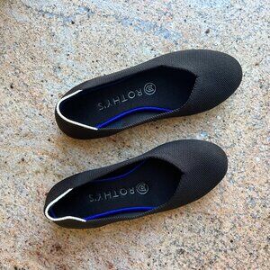 Rothy's The Flat • Round Toe Shoes • Black • Size 6